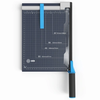 Резак сабельный Cactus CS-CUT-GM412 A4/12лист./320мм/автоприжим/защитный экран - купить недорого с доставкой в интернет-магазине