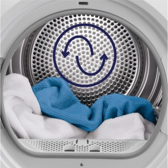 Сушильная машина Electrolux EW7H489WE пан.англ. кл.энер.:A+++ макс.загр.:9кг белый - купить недорого с доставкой в интернет-магазине