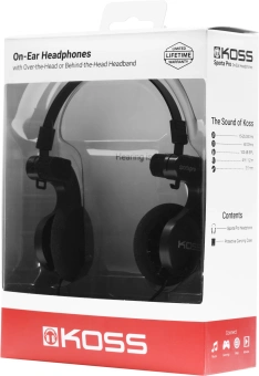Наушники накладные Koss Sporta Pro 1.2м черный проводные оголовье (17101034) - купить недорого с доставкой в интернет-магазине