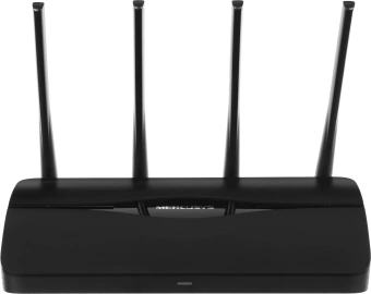 Роутер беспроводной Mercusys MR27BE BE3600 10/100/1000/2500BASE-T черный - купить недорого с доставкой в интернет-магазине