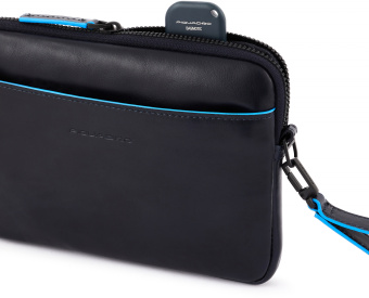 Клатч Piquadro Blue Square Revamp AC5946B2VR/BLU синий натур.кожа - купить недорого с доставкой в интернет-магазине