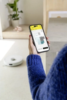 Пылесос-робот Karcher RVC 3 Comfort 400Вт белый - купить недорого с доставкой в интернет-магазине