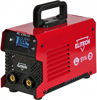 Сварочный аппарат Elitech ИС 230LCD инвертор ММА/TIG 5.1кВт - купить недорого с доставкой в интернет-магазине