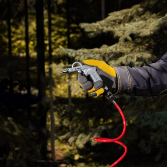 Пистолет продувочный Matrix 57332 250л/мин оранжевый/серебристый - купить недорого с доставкой в интернет-магазине