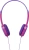 Наушники накладные Hama Kids 1.2м фиолетовый/розовый проводные оголовье (00177014) - купить недорого с доставкой в интернет-магазине