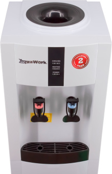 Кулер Aqua Work 16LR напольный компрессорный белый/черный - купить недорого с доставкой в интернет-магазине