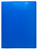Папка на 2-х кольцах Buro -ECB0420/2RBLUE A4 пластик 0.5мм синий