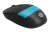 Мышь Оклик 310MW черный/синий оптическая (3200dpi) беспроводная USB для ноутбука (3but) - купить недорого с доставкой в интернет-магазине