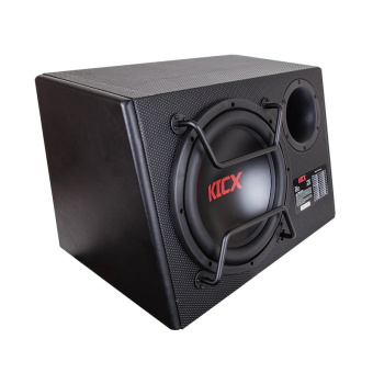 Сабвуфер автомобильный Kicx GT500BPA 500Вт активный (30см/12") - купить недорого с доставкой в интернет-магазине