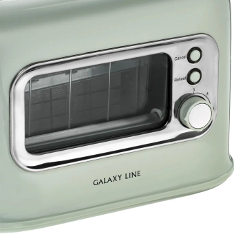 Тостер Galaxy Line GL 2914 900Вт мятный - купить недорого с доставкой в интернет-магазине