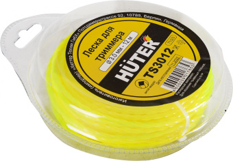 Леска для садовых триммеров Huter TS3012 d=3мм L=12м для Huter GGT-1900S(T) (71/2/3) - купить недорого с доставкой в интернет-магазине