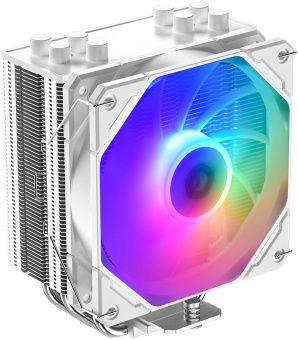 Устройство охлаждения(кулер) ID-Cooling SE-224-XTS ARGB Soc-AM5/AM4/1200/1700/1851 белый 4-pin + 3-pin 29dB Al+Cu 220W 650gr Ret (SE-224-XTS ARGB WHITE) - купить недорого с доставкой в интернет-магазине