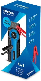 Автомобильный компрессор TrendVision Start Compressor шланг 0.10м - купить недорого с доставкой в интернет-магазине