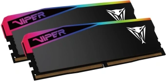 Память DDR5 2x32GB 6000MHz Patriot VEUR564G6028K Viper Elite 5 Ultra RGB RTL Gaming PC5-48000 CL28 DIMM 288-pin 1.4В kit single rank с радиатором Ret - купить недорого с доставкой в интернет-магазине