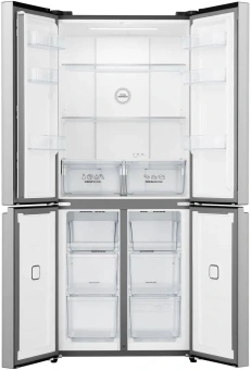 Холодильник Gorenje NRM819E61X 3-хкамерн. серый инвертер - купить недорого с доставкой в интернет-магазине