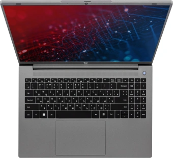 Ноутбук IRU Tactio 16ALB Core i3 1215U 16Gb SSD512Gb Intel UHD Graphics 16" IPS WUXGA (1920x1200) Windows 11 Pro grey WiFi BT Cam 4830mAh (2110203) - купить недорого с доставкой в интернет-магазине