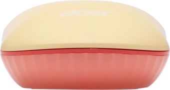 Мышь Acer OMR205 розовый/бежевый оптическая 1200dpi беспров. USB для ноутбука 3but (ZL.MCEEE.02L) - купить недорого с доставкой в интернет-магазине