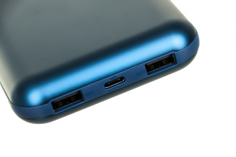 Мобильный аккумулятор ZMI QB823 20000mAh QC3.0/PD3.0 65W 3A 2xUSB-A/USB-C темно-синий (QB823 DARK BLUE) - купить недорого с доставкой в интернет-магазине