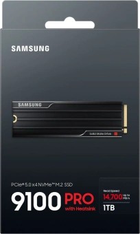 Накопитель SSD Samsung PCIe 5.0 x4 1TB MZ-VAP1T0CW 9100 Pro M.2 2280 - купить недорого с доставкой в интернет-магазине