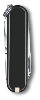 Нож перочинный Victorinox Classic SD Dark Illusion (0.6223.3G) 58мм 7функц. черный подар.коробка - купить недорого с доставкой в интернет-магазине