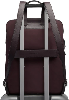 Рюкзак женский Piquadro Lyra CA7042W92T/BO2 бордовый нейлон/натур.кожа - купить недорого с доставкой в интернет-магазине