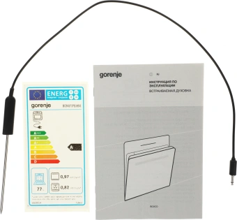 Духовой шкаф Электрический Gorenje BOSX6737E09BG черный - купить недорого с доставкой в интернет-магазине