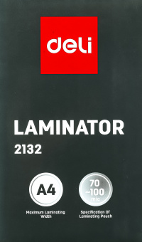 Ламинатор Deli E2132 A4 (70-100мкм) 22см/мин реверс - купить недорого с доставкой в интернет-магазине