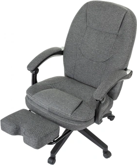 Кресло руководителя Бюрократ CH-868MSG-BF серый 3C1 крестов. пластик подст.для ног пластик черный - купить недорого с доставкой в интернет-магазине