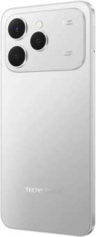 Смартфон Tecno Spark 40 256Gb 8Gb серый моноблок 3G 4G 2Sim 6.67" 720x1600 Android 15 50Mpix 802.11 a/b/g/n/ac/ax NFC GPS GSM900/1800 GSM1900 Protect FM microSD max1024Gb - купить недорого с доставкой в интернет-магазине
