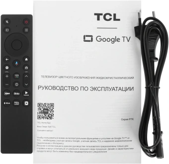 Телевизор QLED TCL 65" 65P7K черный 4K Ultra HD 60Hz DVB-T DVB-T2 DVB-C DVB-S DVB-S2 USB WiFi Smart TV - купить недорого с доставкой в интернет-магазине