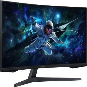 Монитор Samsung 32" Odyssey G5 S32CG550EI черный VA LED 1ms 16:9 HDMI матовая 300cd 178гр/178гр 2560x1440 165Hz FreeSync DP 2K USB 5.2кг - купить недорого с доставкой в интернет-магазине
