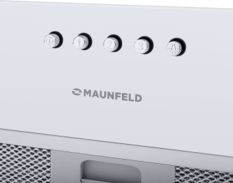 Вытяжка встраиваемая Maunfeld Crosby Power 50 белый управление: кнопочное (1 мотор) - купить недорого с доставкой в интернет-магазине
