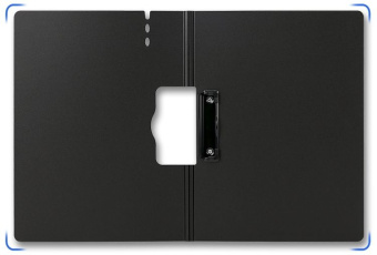 Папка-планшет Deli 64512DK-GREY A4 полипропилен вспененный темно-серый с крышкой - купить недорого с доставкой в интернет-магазине