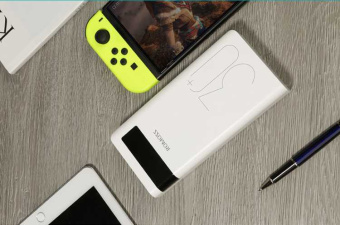 Мобильный аккумулятор Romoss Sense 8P+ 30000mAh QC3.0 18W 3A 2xUSB-A/USB-C белый - купить недорого с доставкой в интернет-магазине