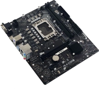 Материнская плата Biostar H610MH D5 Soc-1700 Intel H610 2xDDR5 mATX AC`97 8ch(7.1) GbLAN RAID+VGA+HDMI - купить недорого с доставкой в интернет-магазине