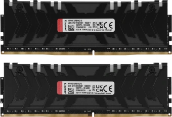 Память DDR4 2x8GB 4000MHz Kingston KF440C19RBAK2/16 Fury Renegade RGB RTL Gaming PC4-32000 CL19 DIMM 288-pin 1.35В kit single rank с радиатором Ret - купить недорого с доставкой в интернет-магазине