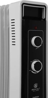 Радиатор масляный Royal Clima Parma ROR-PR7-1500M 1500Вт белый/черный - купить недорого с доставкой в интернет-магазине
