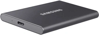 Накопитель SSD Samsung USB-C 2TB MU-PC2T0T/WW T7 1.8" черный - купить недорого с доставкой в интернет-магазине
