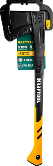 Топор Kraftool X25 большой черный/желтый (20660-25) - купить недорого с доставкой в интернет-магазине