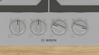 Газовая варочная поверхность Bosch PCP6A5I90M нержавеющая сталь - купить недорого с доставкой в интернет-магазине