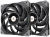 Вентилятор для корпуса Thermaltake Toughfan 12 120х120x25 черный 4-pin 22.3дБ (упак.:2шт) (CL-F082-PL12BL-A) Ret - купить недорого с доставкой в интернет-магазине