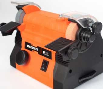 Электроточило Patriot BG 110 100Вт 9000об/мин d=50мм t=13мм - купить недорого с доставкой в интернет-магазине