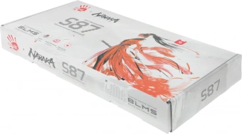 Клавиатура A4Tech Bloody S87 Naraka механическая черный/красный USB for gamer LED (S87 NARAKA) - купить недорого с доставкой в интернет-магазине