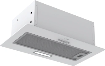 Вытяжка встраиваемая Midea MH60I301W белый управление: кнопочное (1 мотор) - купить недорого с доставкой в интернет-магазине
