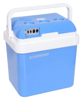 Автохолодильник Starwind CB-112 24л 48Вт голубой/белый - купить недорого с доставкой в интернет-магазине