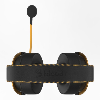 Наушники с микрофоном A4Tech Bloody M595 Renegade черный/рисунок 2.3м мониторные USB оголовье (M595) - купить недорого с доставкой в интернет-магазине