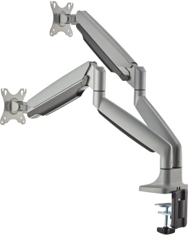 Кронштейн для мониторов ЖК Digma D-MM302D серый 17"-35" макс.9кг крепление к столешнице поворот и наклон - купить недорого с доставкой в интернет-магазине