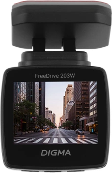 Видеорегистратор Digma FreeDrive 203W черный 2Mpix 1080x1920 1080p 120гр. MSTAR 8336 - купить недорого с доставкой в интернет-магазине