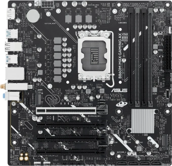 Материнская плата Asus B860M MAX GAMING AX Soc-1851 Intel B860 4xDDR5 mATX AC`97 8ch(7.1) 2.5Gg RAID+DP - купить недорого с доставкой в интернет-магазине