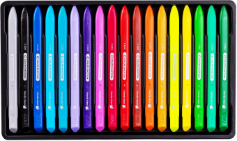 Восковые мелки Deli EC20010 Color Emotion трехгранные 18цв. картон.кор./европод. - купить недорого с доставкой в интернет-магазине